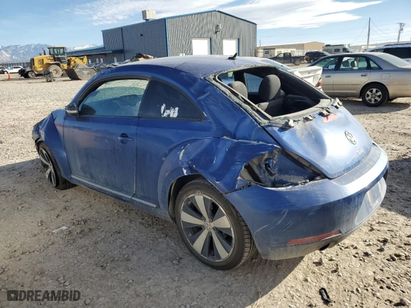 2012 Volkswagen Beetle 2.0T Turbo w/Sun/Sound PZEV with VIN 3VWVA7ATXCM666270, listed as a Copart auction lot 81171304 with 0 mi miles and Salvage Title. Bid and sale history available at carsss.com. Image 2.