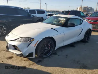 2024 Toyota GR Supra 3.0 with VIN WZ1DB0G07RW068079, listed as a Copart auction lot 83999094 with 387 mi miles and Salvage Title. Bid and sale history available at carsss.com. Image 1.