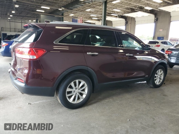 2017 Kia Sorento LX z VIN 5XYPGDA37HG289670, wystawiony jako Copart lot #61502485 z przebiegiem 87 309 mil mil oraz Szkoda całkowita • Salvage title. Historia ofert i sprzedaży dostępna na DreamBid. Obrazek 3.