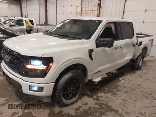 2024 Ford F-150 XLT with VIN 1FTFW3LDXRFB77996, listed as a IAAI auction lot 41611289 with 4,025 mi miles. Bid and sale history available at carsss.com. Image 17.