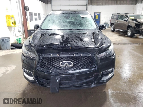 2019 Infiniti QX60 Luxe with VIN 5N1DL0MM3KC518400, listed as a Copart auction lot 55280515 with 194,682 mi miles and Salvage title. Bid and sale history available at DreamBid. Image 5.