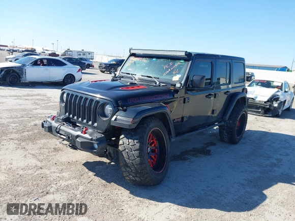2018 Jeep Wrangler Unlimited Rubicon z VIN 1C4HJXFGXJW108766, wystawiony jako IAAI lot #41846062 z przebiegiem 96 791 mil mil oraz . Historia ofert i sprzedaży dostępna na DreamBid. Obrazek 15.