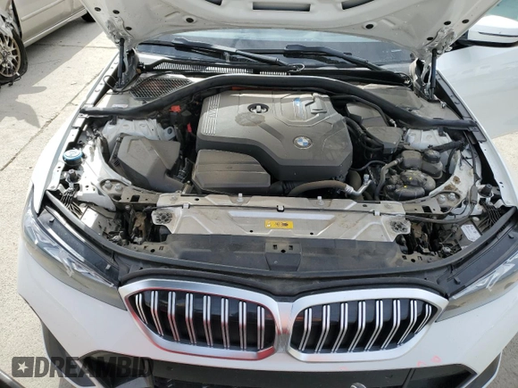 2023 BMW 3 Series 330e with VIN 3MW39FF00P8C93893, listed as a Copart auction lot 46110105 with 40,381 mi miles and Salvage Title. Bid and sale history available at carsss.com. Image 11.