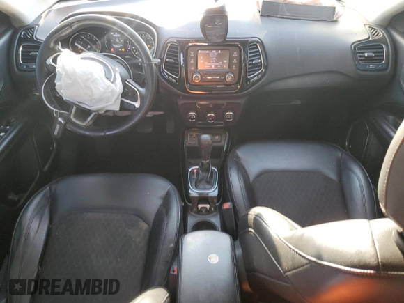 2018 Jeep Compass Altitude with VIN 3C4NJCBBXJT318361, listed as a Copart auction lot 51992595 with Not provided miles and Salvage title. Bid and sale history available at DreamBid. Image 8.