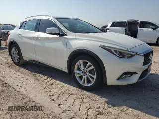 2018 Infiniti QX30 ESSENTIAL with VIN SJKCH5CP0JA003209, listed as a Copart auction lot 66005624 with 25,510 mi miles and Salvage Title. Bid and sale history available at carsss.com. Image 4.