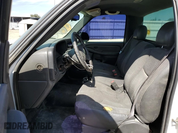 2004 Chevrolet Silverado 1500 Work Truck with VIN 1GCEC14X44Z349027, listed as a Copart auction lot 52174783 with 352,414 mi miles and Salvage Title. Bid and sale history available at carsss.com. Image 7.