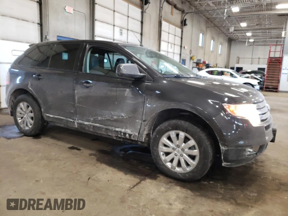 2007 Ford Edge SEL PLUS with VIN 2FMDK49C47BA89849, listed as a Copart auction lot 45302795 with 132,571 mi miles and Salvage Title. Bid and sale history available at carsss.com. Image 4.