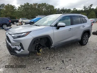 2024 Toyota RAV4 Hybrid XLE Premium with VIN 4T3B6RFV8RU162725, listed as a Copart auction lot 53995045 with 7,293 mi miles and Salvage Title. Bid and sale history available at carsss.com. Image 1.
