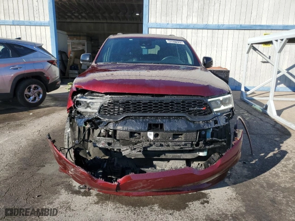 2023 Dodge Durango GT Plus with VIN 1C4RDJDG9PC571441, listed as a Copart auction lot 43377225 with 54,200 mi miles and Clean Title. Bid and sale history available at carsss.com. Image 5.