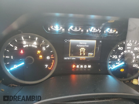 2018 Ford F-150 XL with VIN 1FTEW1CP7JFA13040, listed as a Copart auction lot 47606745 with 97,577 mi miles and Salvage Title. Bid and sale history available at carsss.com. Image 9.