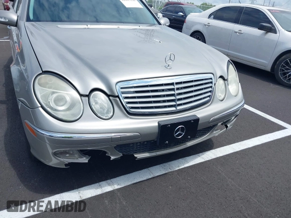 2003 Mercedes-Benz E-Class 3.2L with VIN WDBUF65JX3A341682, listed as a IAAI auction lot 42107536 with 1 mi miles. Bid and sale history available at carsss.com. Image 6.