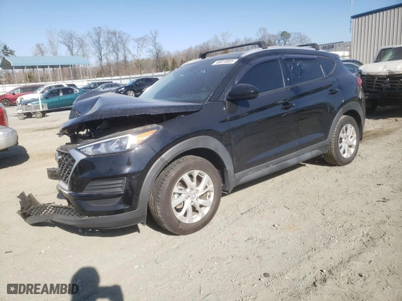 2020 Hyundai Tucson Value with VIN KM8J3CA45LU101025, listed as a Copart auction lot 46810885 with 51,980 mi miles and Salvage Title. Bid and sale history available at carsss.com. Image 1.