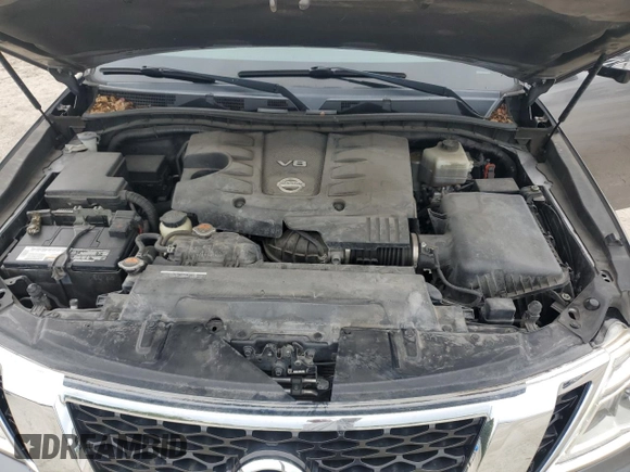 2018 Nissan Armada SL with VIN JN8AY2ND1JX002521, listed as a Copart auction lot 69490424 with 117,109 mi miles and Non Repairable. Bid and sale history available at carsss.com. Image 13.