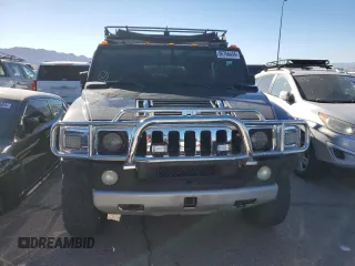 2008 Hummer H2 SUV with VIN 5GRGN238X8H106240, listed as a Copart auction lot 86766444 with 158,590 mi miles and Salvage Title. Bid and sale history available at carsss.com. Image 5.