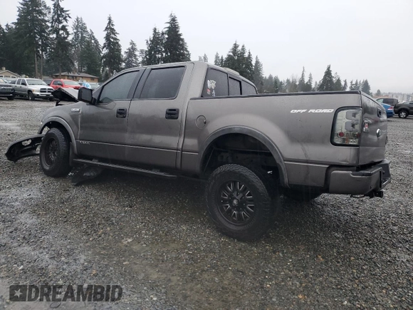 2006 Ford F-150 XL with VIN 1FTPW14V26FB32515, listed as a Copart auction lot 87330884 with 277,053 mi miles and Salvage Title. Bid and sale history available at carsss.com. Image 2.