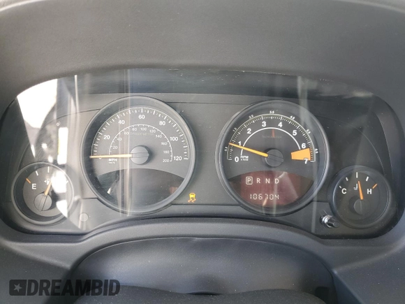 2015 Jeep Patriot Latitude with VIN 1C4NJPFB3FD377959, listed as a Copart auction lot 57914755 with 106,704 mi miles and Salvage title. Bid and sale history available at DreamBid. Image 9.
