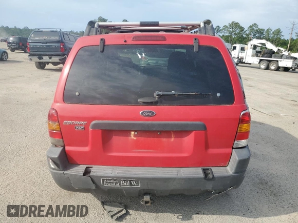 2002 Ford Escape XLT Choice with VIN 1FMYU04192KD66021, listed as a Copart auction lot 57531485 with 157,628 mi miles and Clean title. Bid and sale history available at DreamBid. Image 6.