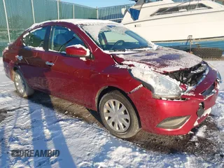 2018 Nissan Versa Sedan SV with VIN 3N1CN7AP8JL857838, listed as a IAAI auction lot 41330772 with 79,591 mi miles. Bid and sale history available at carsss.com. Image 1.