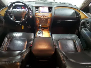 2011 Infiniti QX56 8-passenger with VIN JN8AZ2NC9B9302902, listed as a Copart auction lot 51126765 with 208,505 mi miles and Clean Title. Bid and sale history available at carsss.com. Image 8.