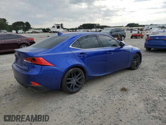 2017 Lexus IS 200t z VIN JTHBA1D22H5043517, wystawiony jako Copart lot #54094275 z przebiegiem 115 541 mil mil oraz Szkoda całkowita • Salvage title. Historia ofert i sprzedaży dostępna na DreamBid. Obrazek 3.