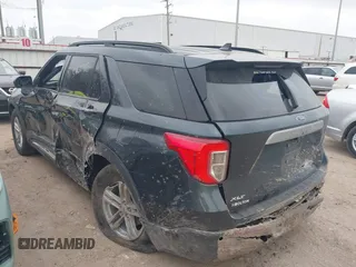 2024 Ford Explorer XLT z VIN 1FMSK7DH2RGA90103, wystawiony jako IAAI lot #41536145 z przebiegiem 19 666 mil mil oraz . Historia ofert i sprzedaży dostępna na DreamBid. Obrazek 3.