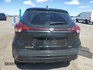 2022 Nissan Kicks SV with VIN 3N1CP5CVXNL526274, listed as a Copart auction lot 50654805 with 78,185 mi miles and Salvage Title. Bid and sale history available at carsss.com. Image 6.