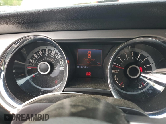 2013 Ford Mustang V6 with VIN 1ZVBP8EM6D5260939, listed as a Copart auction lot 51294575 with 151,831 mi miles and Salvage title. Bid and sale history available at DreamBid. Image 9.