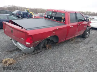 2009 Dodge Ram 1500 SLT with VIN 1D3HV18T99S789332, listed as a IAAI auction lot 41498037 with 153,571 mi miles. Bid and sale history available at carsss.com. Image 4.