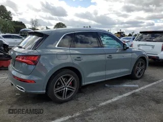 2020 Audi SQ5 Premium Plus with VIN WA1B4AFY1L2123096, listed as a Copart auction lot 41638784 with 31,705 mi miles and . Bid and sale history available at DreamBid. Image 3.