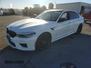 2020 BMW M5 Competition z VIN WBSJF0C02LCE07069, wystawiony jako Copart lot #66175502 z przebiegiem 28 945 mil mil oraz . Historia ofert i sprzedaży dostępna na DreamBid. Obrazek 2.
