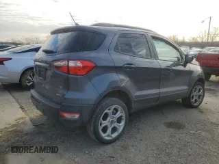2021 Ford EcoSport SE with VIN MAJ6S3GL3MC440018, listed as a Copart auction lot 47385495 with 40,417 mi miles and Salvage title. Bid and sale history available at DreamBid. Image 3.