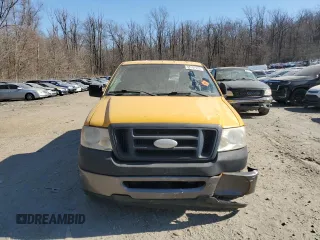 2007 Ford F-150 XL with VIN 1FTPF12V57KC93890, listed as a Copart auction lot 48167925 with 0 mi miles and Salvage Title. Bid and sale history available at carsss.com. Image 5.