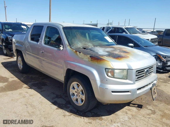 2008 Honda Ridgeline RTS with VIN 2HJYK16428H528946, listed as a IAAI auction lot 41753757 with 1 mi miles. Bid and sale history available at carsss.com. Image 1.