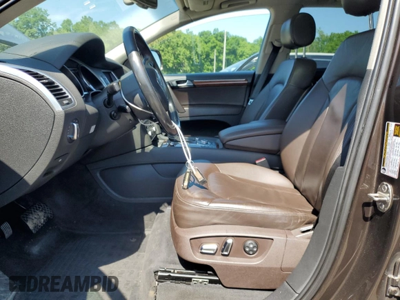 2011 Audi Q7 Premium Plus with VIN WA1LMAFE0BD005067, listed as a Copart auction lot 62080395 with 163,931 mi miles and Clean title. Bid and sale history available at DreamBid. Image 7.