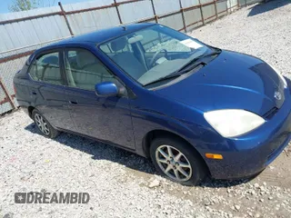 2002 Toyota Prius with VIN JT2BK18U520067060, listed as a IAAI auction lot 41941509 with 180,000 mi miles. Bid and sale history available at carsss.com. Image 1.