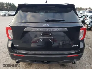 2023 Ford Explorer XLT with VIN 1FMSK8DH0PGC23329, listed as a Copart auction lot 83904284 with 3,402 mi miles and Salvage Title. Bid and sale history available at carsss.com. Image 6.