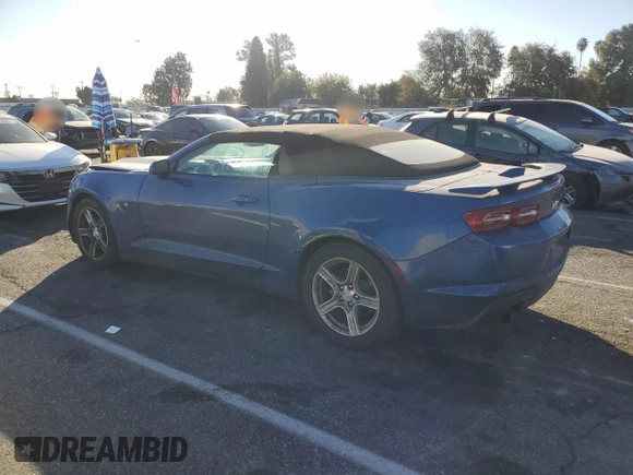 2020 Chevrolet Camaro 1LT with VIN 1G1FB3DS4L0113724, listed as a Copart auction lot 81738594 with 93,756 mi miles and Salvage Title. Bid and sale history available at carsss.com. Image 2.