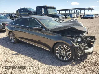 2015 Hyundai Genesis 3.8L with VIN KMHGN4JE9FU048868, listed as a Copart auction lot 71912294 with 125,107 mi miles and Clean Title. Bid and sale history available at carsss.com. Image 4.