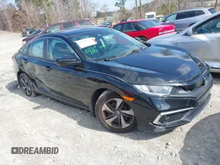 2019 Honda Civic Sedan LX with VIN 19XFC2F67KE046797, listed as a IAAI auction lot 41622326 with 46,401 mi miles. Bid and sale history available at carsss.com. Image 1.