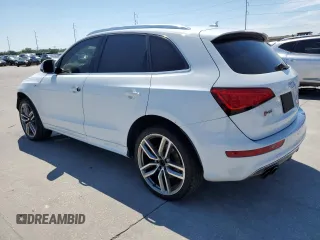 2015 Audi SQ5 Premium Plus with VIN WA1CGAFP1FA090470, listed as a Copart auction lot 55276774 with 209,211 mi miles and Salvage Title. Bid and sale history available at carsss.com. Image 2.