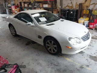 2003 Mercedes-Benz SL 500 with VIN WDBSK75F93F055703, listed as a IAAI auction lot 42015151 with 51,834 mi miles and . Bid and sale history available at DreamBid. Image 1.