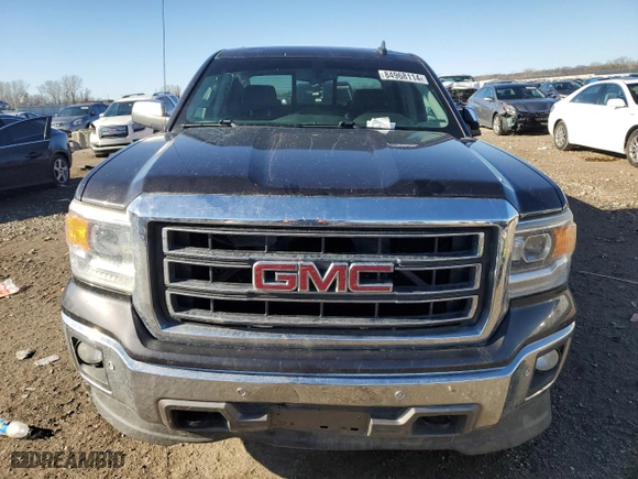 2015 GMC Sierra 1500 SLT with VIN 3GTU2VEC3FG113554, listed as a Copart auction lot 84968114 with 118,576 mi miles and Salvage Title. Bid and sale history available at carsss.com. Image 5.