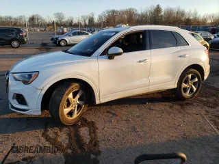 2020 Audi Q3 Premium with VIN WA1AECF39L1075748, listed as a Copart auction lot 72458252 with 36,728 mi miles. Bid and sale history available at carsss.com. Image 1.