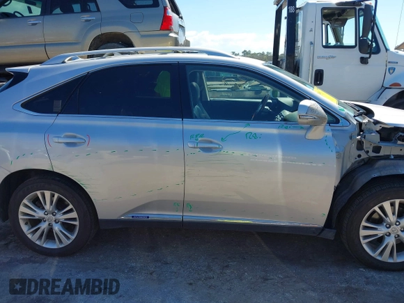 2010 Lexus RX 450h with VIN JTJBC1BAXA2031819, listed as a IAAI auction lot 41684652 with 103,060 mi miles and . Bid and sale history available at DreamBid. Image 14.