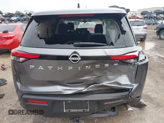 2024 Nissan Pathfinder S with VIN 5N1DR3AAXRC273423, listed as a IAAI auction lot 41210916 with 9,831 mi miles and . Bid and sale history available at DreamBid. Image 6.