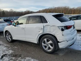 2022 Audi Q3 Premium with VIN WA1AUCF32N1002159, listed as a Copart auction lot 86177364 with 29,458 mi miles and Salvage Title. Bid and sale history available at carsss.com. Image 2.