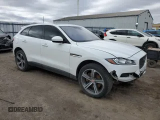 2017 Jaguar F-Pace 35t Premium with VIN SADCJ2BV2HA094830, listed as a Copart auction lot 52817025 with 112,582 mi miles and Salvage Title. Bid and sale history available at DreamBid. Image 4.
