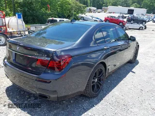 2012 BMW 7 Series 740Li with VIN WBAKB4C5XCC575580, listed as a IAAI auction lot 42658668 with 155,344 mi miles and . Bid and sale history available at DreamBid. Image 4.