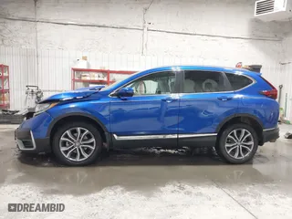 2021 Honda CR-V Touring with VIN 7FARW2H95ME000026, listed as a IAAI auction lot 41550612 with 22,037 mi miles. Bid and sale history available at carsss.com. Image 15.