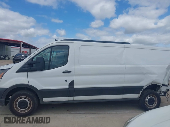 2021 Ford Transit Cargo with VIN 1FTBR1Y84MKA41093, listed as a IAAI auction lot 41799933 with 59,088 mi miles and . Bid and sale history available at DreamBid. Image 14.